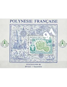 Bloc-Feuillet n° 12 - Timbres de Polynésie