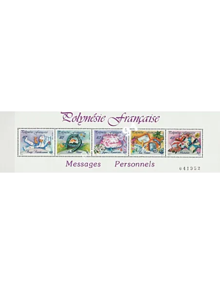 Bloc-Feuillet n° 16 - Timbres de Polynésie