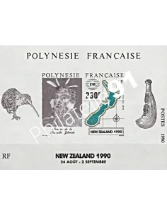 Bloc-Feuillet n° 17 - Timbres de Polynésie