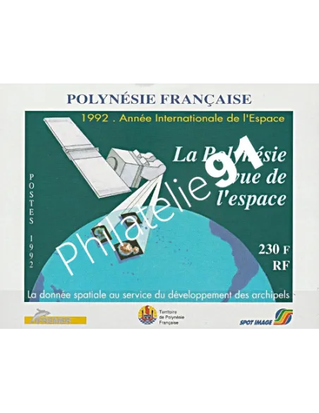 Bloc-Feuillet n° 19 - Timbres de Polynésie