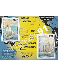 Bloc-Feuillet n° 22 - Timbres de Polynésie