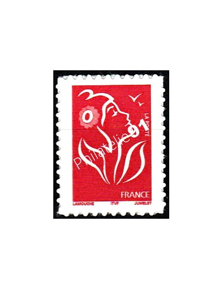 Timbre adhésif n° 49A, Marianne de Lamouche, Collection timbres France