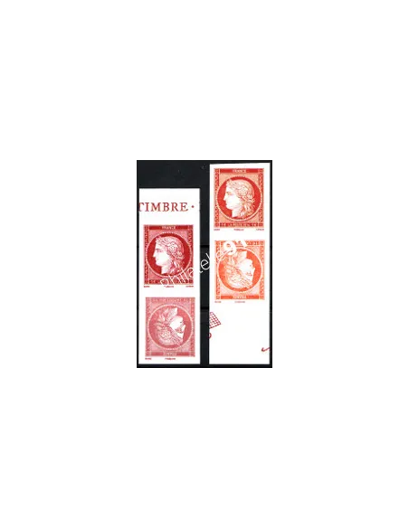 n° 4871-4874 a - Timbres tête-Bêche Cérès - Salon du timbre 2014  Collection Timbres France