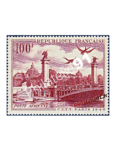 Poste Aérienne n° 28 - Télégraphie et Téléphonie -  Timbres France