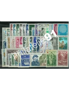 Année complète de timbres de France 1970 -  Collection Timbres France