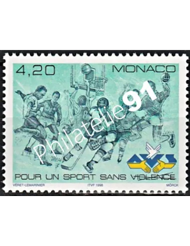 n° 2173  - Sport sans vilence - Timbres Monaco