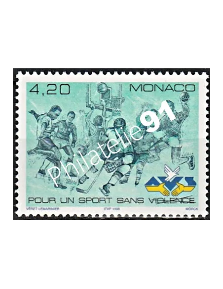 n° 2173  - Sport sans vilence - Timbres Monaco