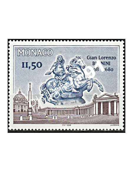 n° 2175  - architecte le Bernin - Timbres Monaco