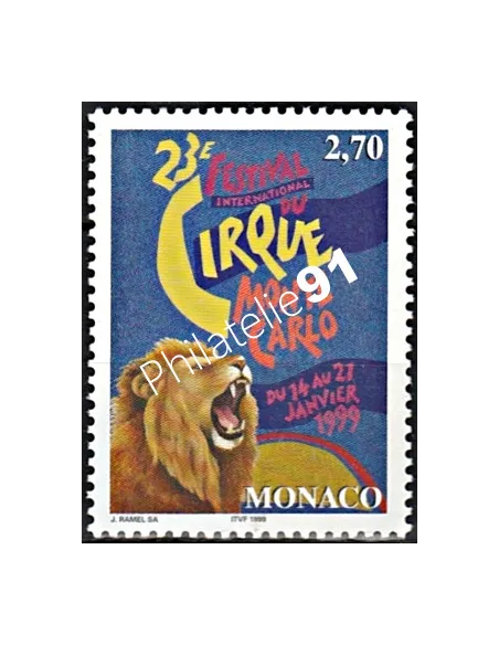 n° 2180  - Cirque - Timbres Monaco