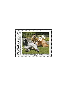 n° 2186  - Chien cocker - Timbres Monaco