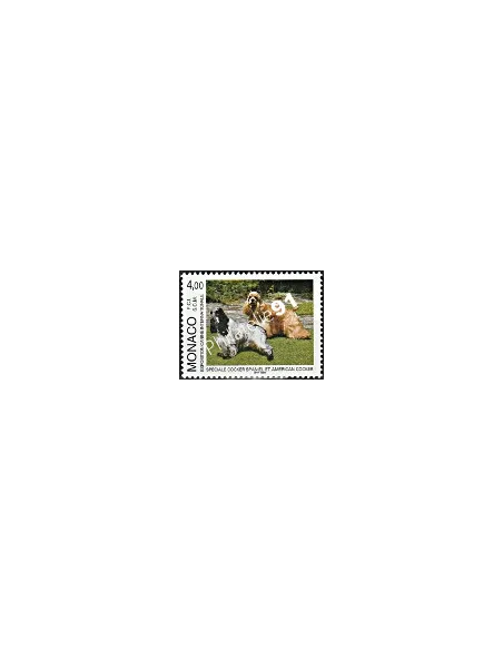 n° 2186  - Chien cocker - Timbres Monaco