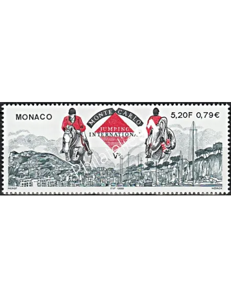 n° 2198  - Chevaux - Timbres Monaco