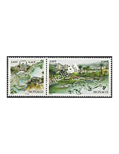 n° 2203 à 2204  - Europa - Nature - Timbres Monaco