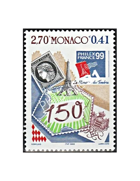 n° 2207  - 1er Timbres Français - Timbres Monaco