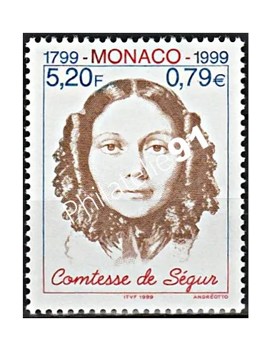 n° 2210  - Comtesse de Ségur - Timbres Monaco