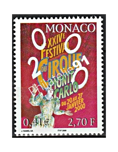 n° 2225  - Cirque - Timbres Monaco