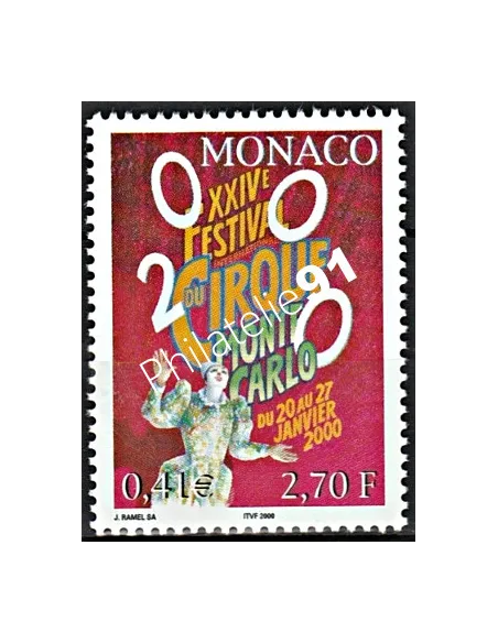 n° 2225  - Cirque - Timbres Monaco