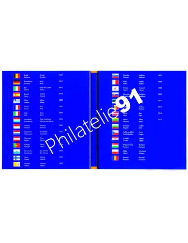 Album PRESSO Collection Euro coin pour 26 séries d'euros complétes