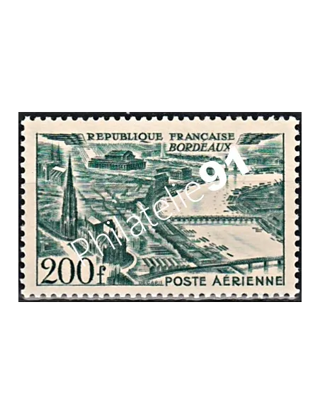 Timbre n° 25a - Poste Aérienne  - Collection timbre France