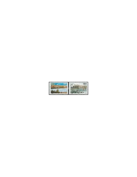 Timbre de Saint-Pierre et Miquelon n° 744-745 - Timbres dom tom
