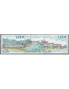 Timbre de Saint-Pierre et Miquelon n° 750-751,  collection timbres Dom-Tom