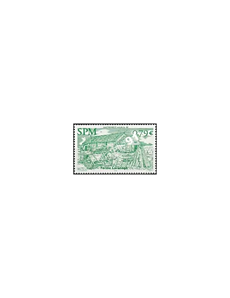 Timbre de Saint-Pierre et Miquelon n° 776, collection timbres Dom-Tom