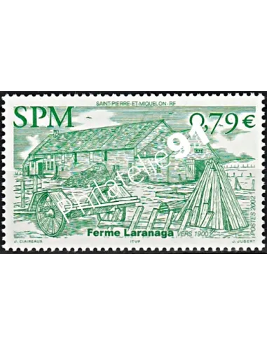 Timbre de Saint-Pierre et Miquelon n° 776, collection timbres Dom-Tom