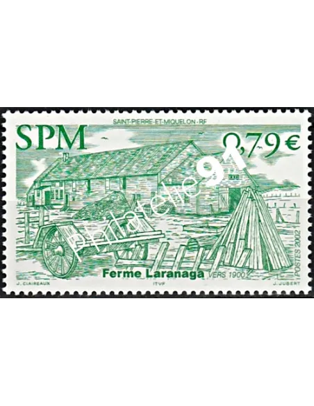 Timbre de Saint-Pierre et Miquelon n° 776, collection timbres Dom-Tom