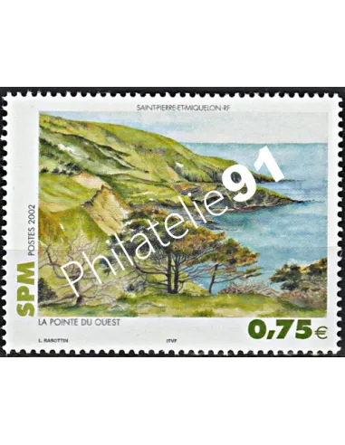 Timbre de Saint-Pierre et Miquelon n° 780, collection timbres Dom-Tom