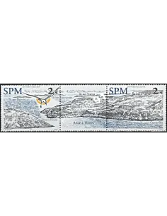 Timbres de Saint-Pierre et Miquelon n° 785-786 , collection Dom-Tom