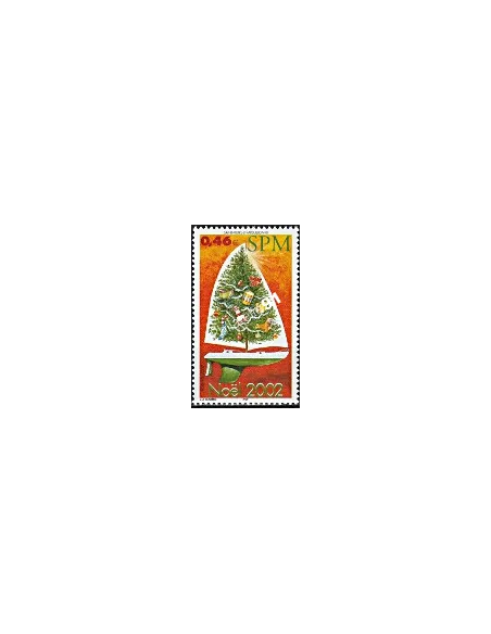 Timbre de Saint-Pierre et Miquelon n° 787, Noël, Timbres dom tom