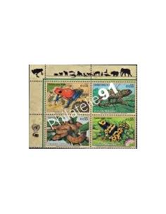 Timbres d'ONU - VIENNE - Série2006 - Espèces animales menacées d'extinction (XII)