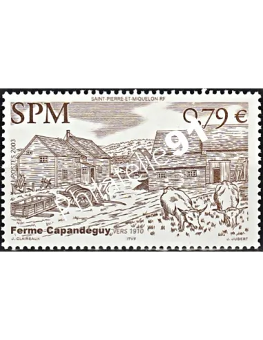 Timbre neuf  de Saint-Pierre et Miquelon n°  792 - Timbres dom tom
