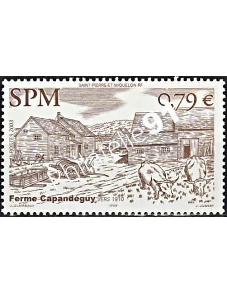 Timbre neuf  de Saint-Pierre et Miquelon n°  792 - Timbres dom tom
