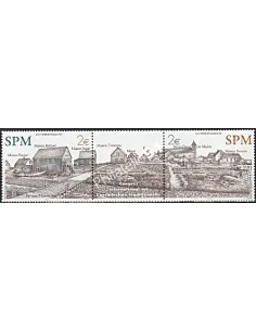 Timbre de Saint-Pierre et Miquelon n° 796-797, Timbres dom tom