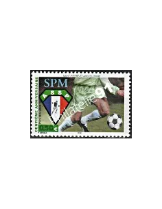 Timbre de Saint-Pierre et Miquelon n° 798, football, Timbres dom tom