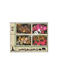 ONU - VIENNE - Série 2005 - Protection de la nature - Orchidée