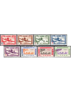 Timbres du Togo - P.A. n° 9 à 16 - Avions, timbres des colonies françaises