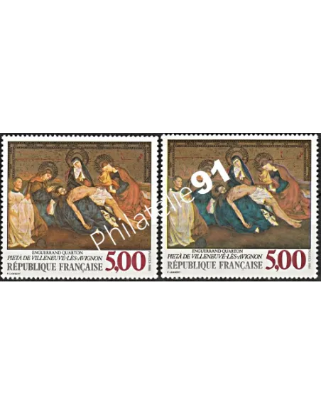 Variété du Timbre n° 2558 - Collection timbres France