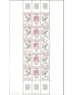 Timbres d'Andorre français n° 302A - football - Collection timbres Europe