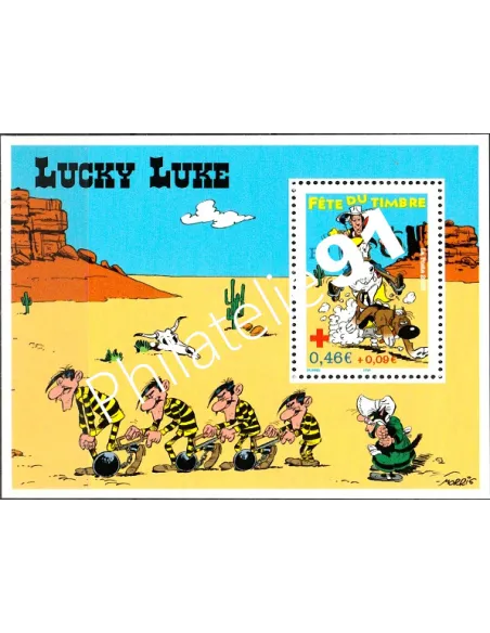 BF   55 - Fête du Timbre - Lucky Luke (de Morris)