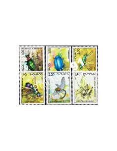 MONACO - n° 1567 à 1572 ** - Insectes