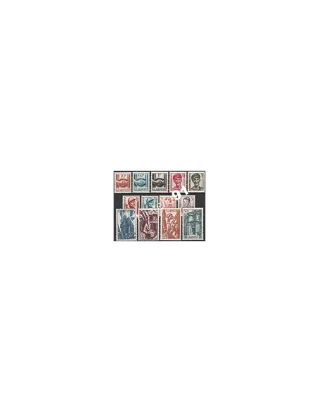 SARRE - n° 231 à 243  - Timbres des Colonie françaises