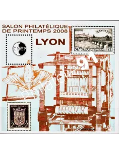 BLOC C.N.E.P. n° 50 - "LYON 2008" - collection timbres France