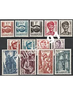 SARRE,n° 231 à 243,Timbres des Colonie françaises