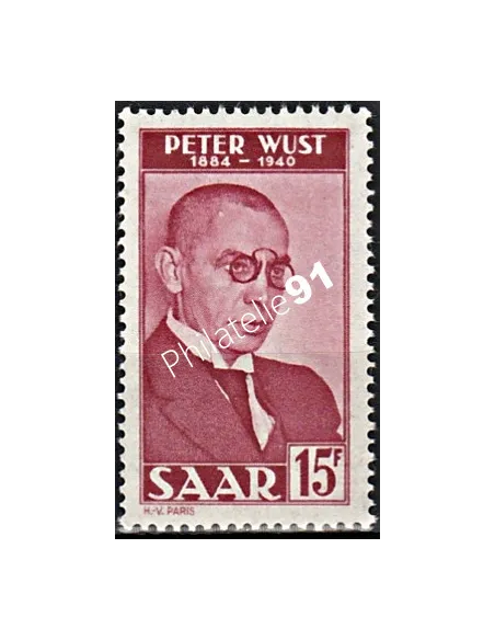 SARRE - n° 268  - Timbres des Colonie françaises