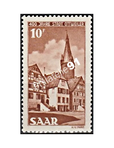 SARRE - n° 276  - Timbres des Colonie françaises