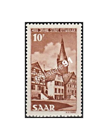 SARRE - n° 276  - Timbres des Colonie françaises
