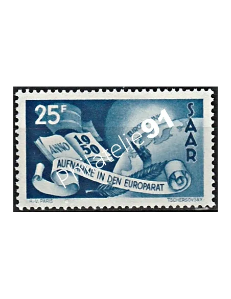SARRE - n° 277  - Timbres des Colonie françaises