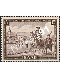 SARRE - n° 291  - Timbres des Colonie françaises